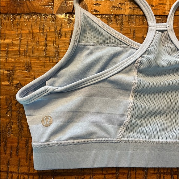 lululemon athletica Other - lululemon athletica Women's Sky Blue Sports Bra
